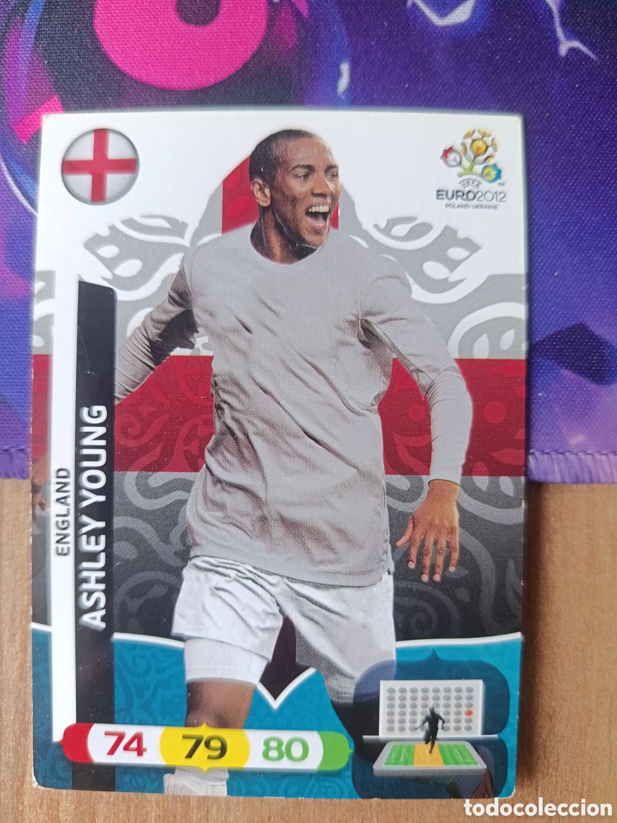 Figurine di Calcio: Ashley UEFA EURO 2012 EURO2012 POLONIA UCRANIA ADRENALYN XL PANINI