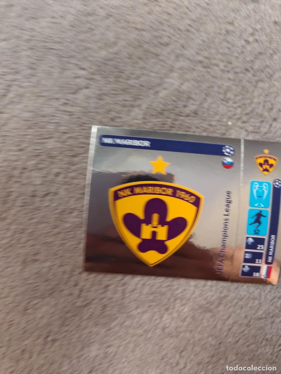 Cromos de f&uacute;tbol: 32 CHAMPIONS LEAGUE 2014 15 LOGO ESCUDO NK MARIBOR STICKER PANINI 14 2015 UCL AAM
