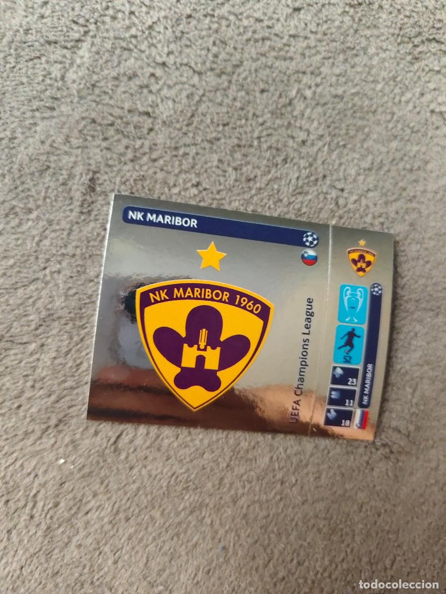Cromos de f&uacute;tbol: 32 CHAMPIONS LEAGUE 2014 15 LOGO ESCUDO NK MARIBOR STICKER PANINI 14 2015 UCL AAM