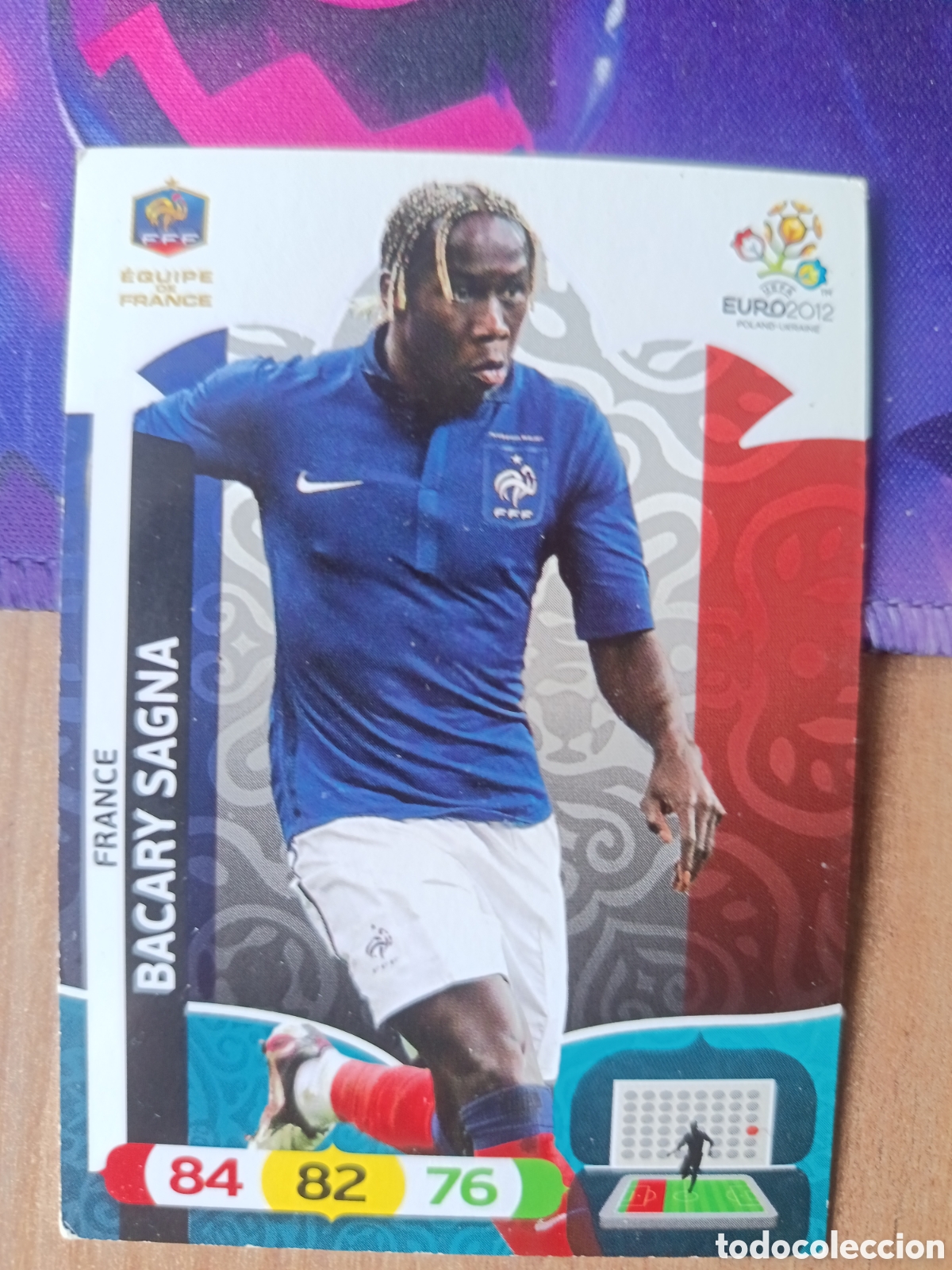 Cromos de f&uacute;tbol: Bacary UEFA EURO 2012 EURO2012 POLONIA UCRANIA ADRENALYN XL PANINI
