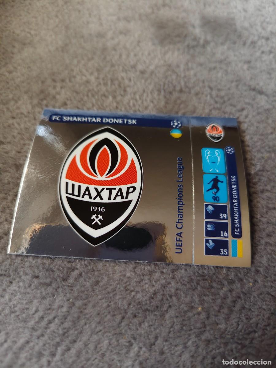 Cromos de f&uacute;tbol: 34 CHAMPIONS LEAGUE 2014 15 LOGO ESCUDO FC SHAKHTAR DONETSK STICKER PANINI 14 2015 UCL AAM