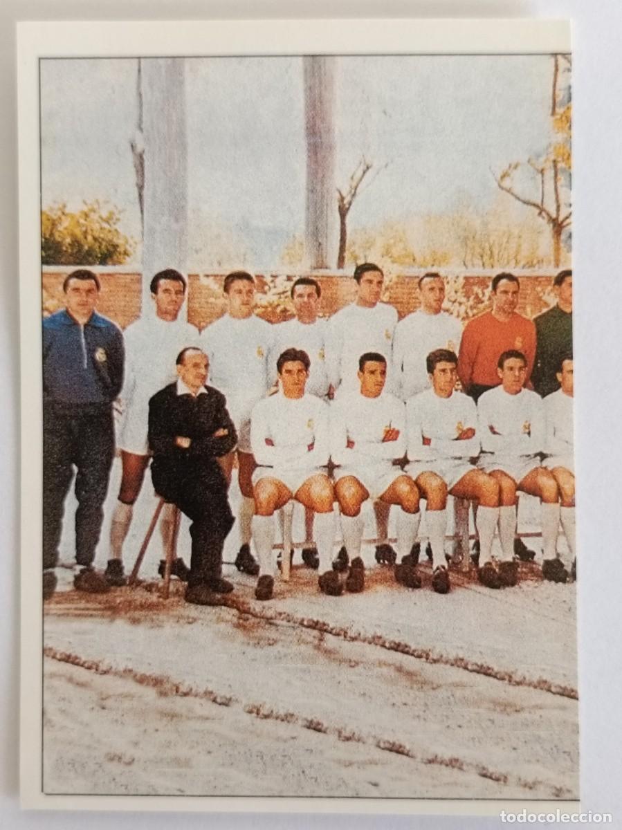 Cromos de f&uacute;tbol: #33 EQUIPO 1961/1962 COLECCION REAL MADRID 95/96 PANINI
