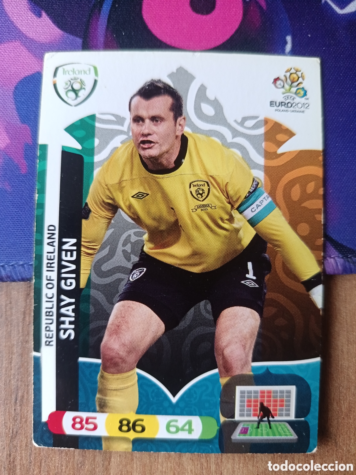 Cromos de f&uacute;tbol: Shay UEFA EURO 2012 EURO2012 POLONIA UCRANIA ADRENALYN XL PANINI
