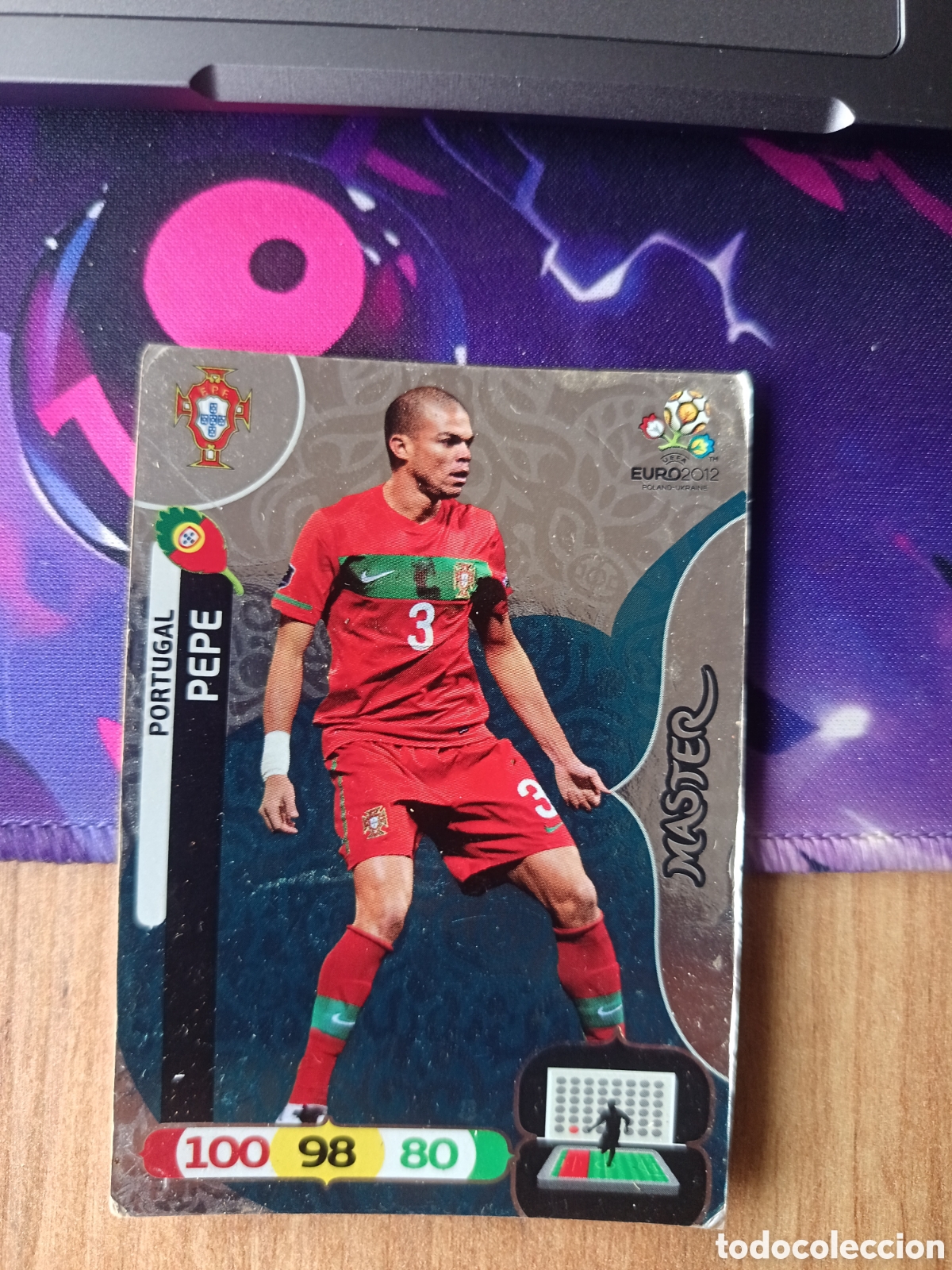 Cromos de f&uacute;tbol: Pepe UEFA EURO 2012 EURO2012 POLONIA UCRANIA ADRENALYN XL PANINI