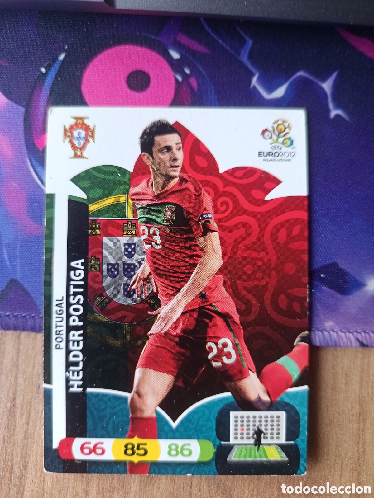 Fu&szlig;ball-Sticker: Helder UEFA EURO 2012 EURO2012 POLONIA UCRANIA ADRENALYN XL PANINI