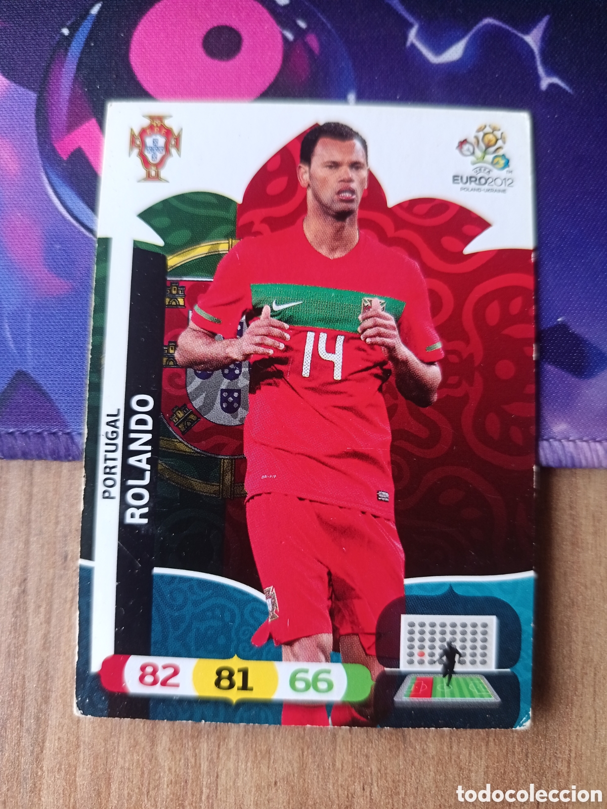 Cromos de f&uacute;tbol: Rolando UEFA EURO 2012 EURO2012 POLONIA UCRANIA ADRENALYN XL PANINI