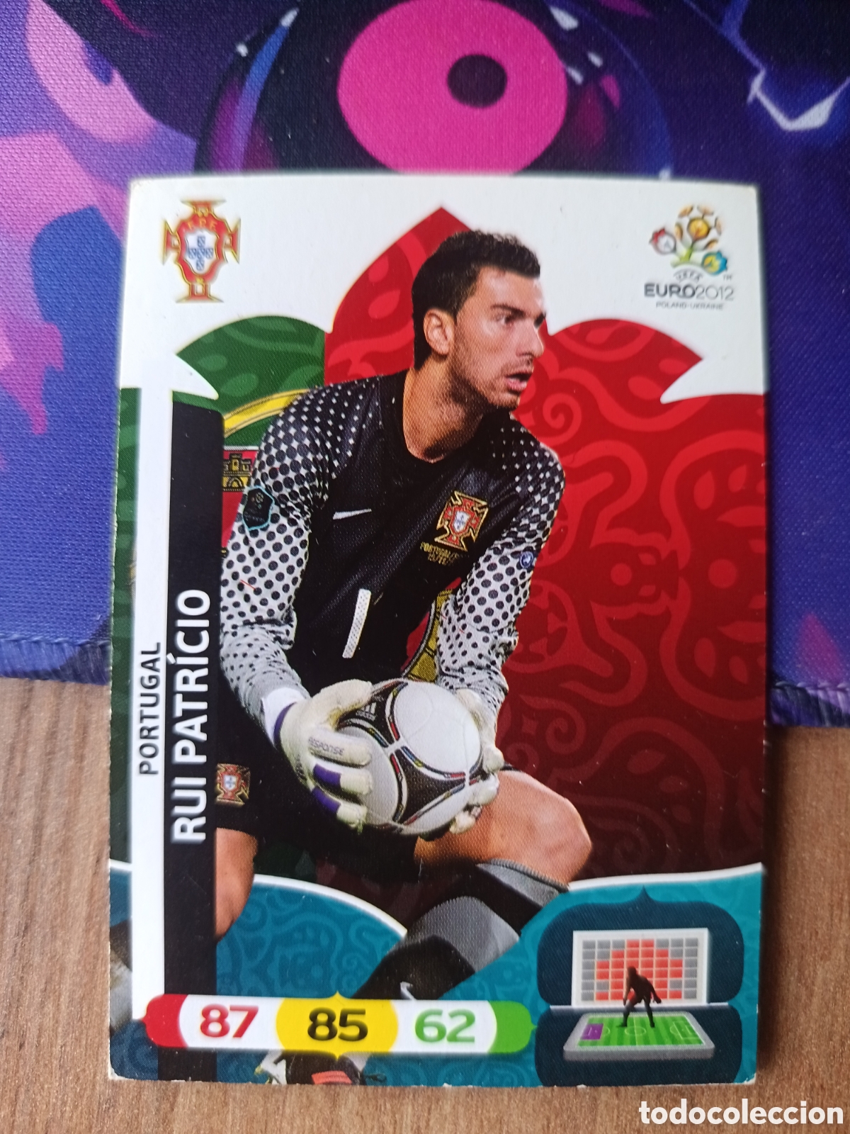 Cromos de f&uacute;tbol: Patricio UEFA EURO 2012 EURO2012 POLONIA UCRANIA ADRENALYN XL PANINI