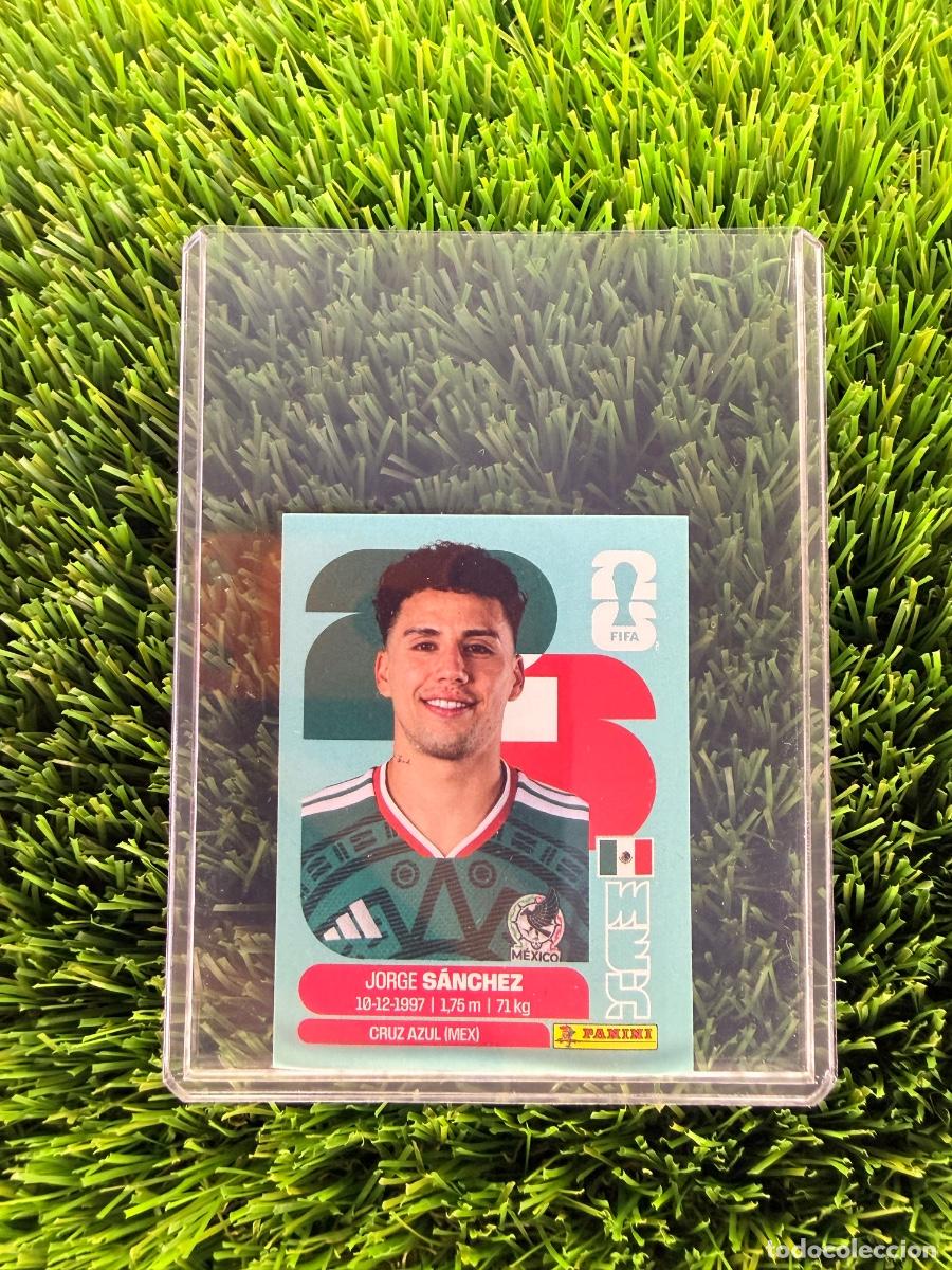 Cromos de f&uacute;tbol: N&ordm; MEX4 Jorge S&aacute;nchez M&eacute;xico Mundial 2026 Stickers