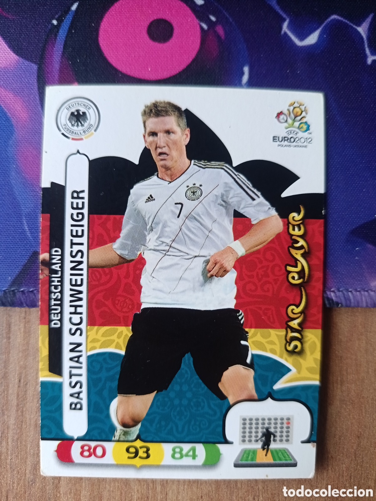 Cromos de f&uacute;tbol: Schweinsteiger UEFA EURO 2012 EURO2012 POLONIA UCRANIA ADRENALYN XL PANINI