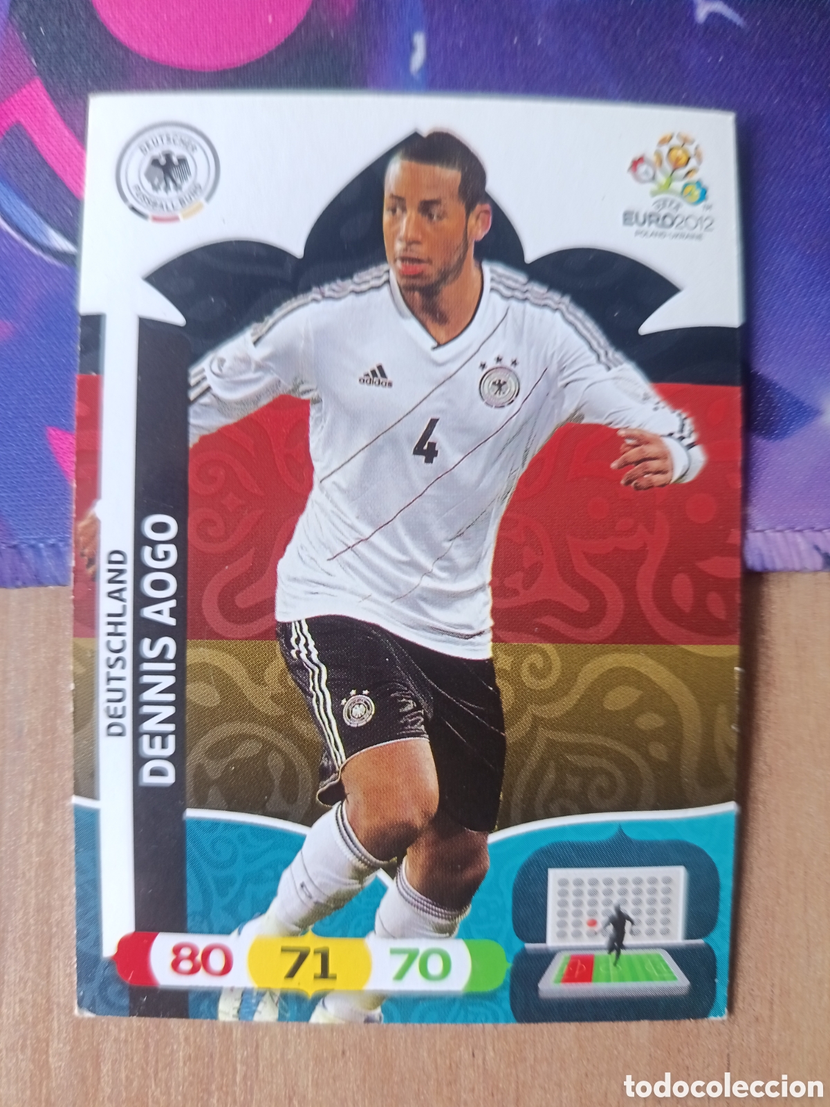 Cromos de f&uacute;tbol: Dennis UEFA EURO 2012 EURO2012 POLONIA UCRANIA ADRENALYN XL PANINI