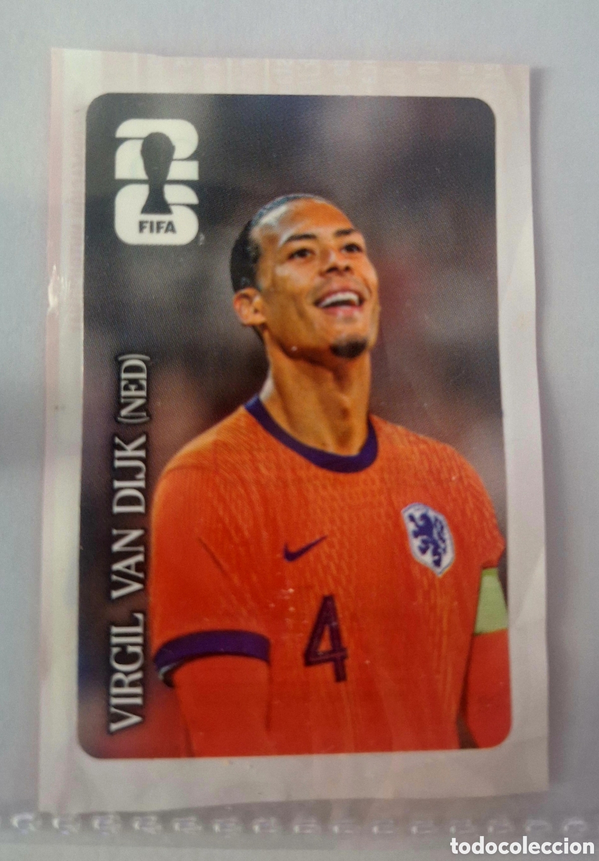 Cromos de f&uacute;tbol: VAN DIJK - COCA COLA MUNDIAL 2026 PANINI FIFA WORLD CUP 26.