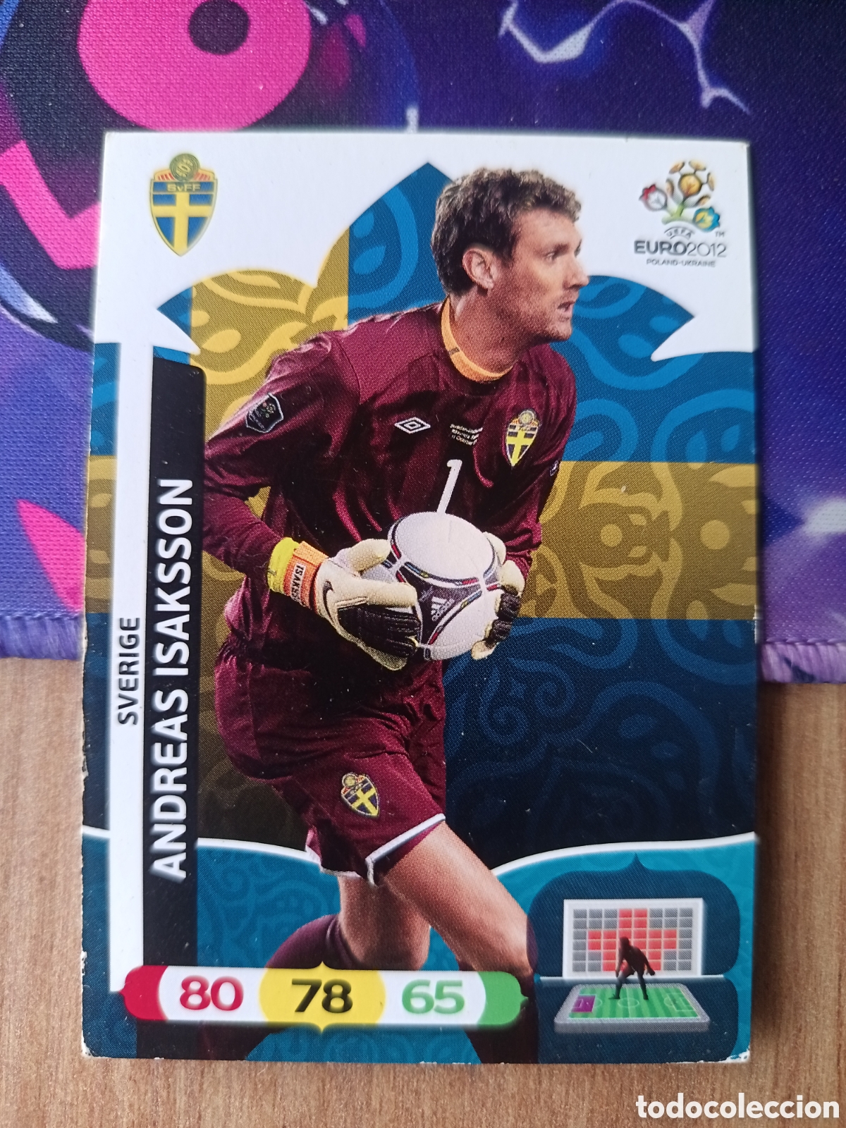 Cartes &agrave; collectionner de Football: Andreas UEFA EURO 2012 EURO2012 POLONIA UCRANIA ADRENALYN XL PANINI