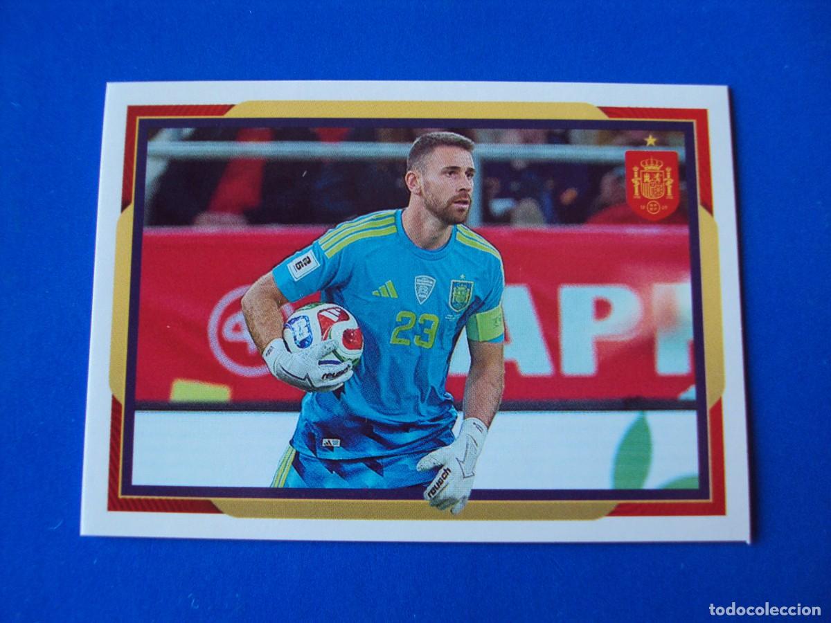 Cartes &agrave; collectionner de Football: CROMO 6 UNAI SIM&Oacute;N ESPA&Ntilde;A 2026 CARREFOUR MUNDIAL WORLD CUP SELECCI&Oacute;N ESPA&Ntilde;OLA DE F&Uacute;TBOL PANINI NUEVO