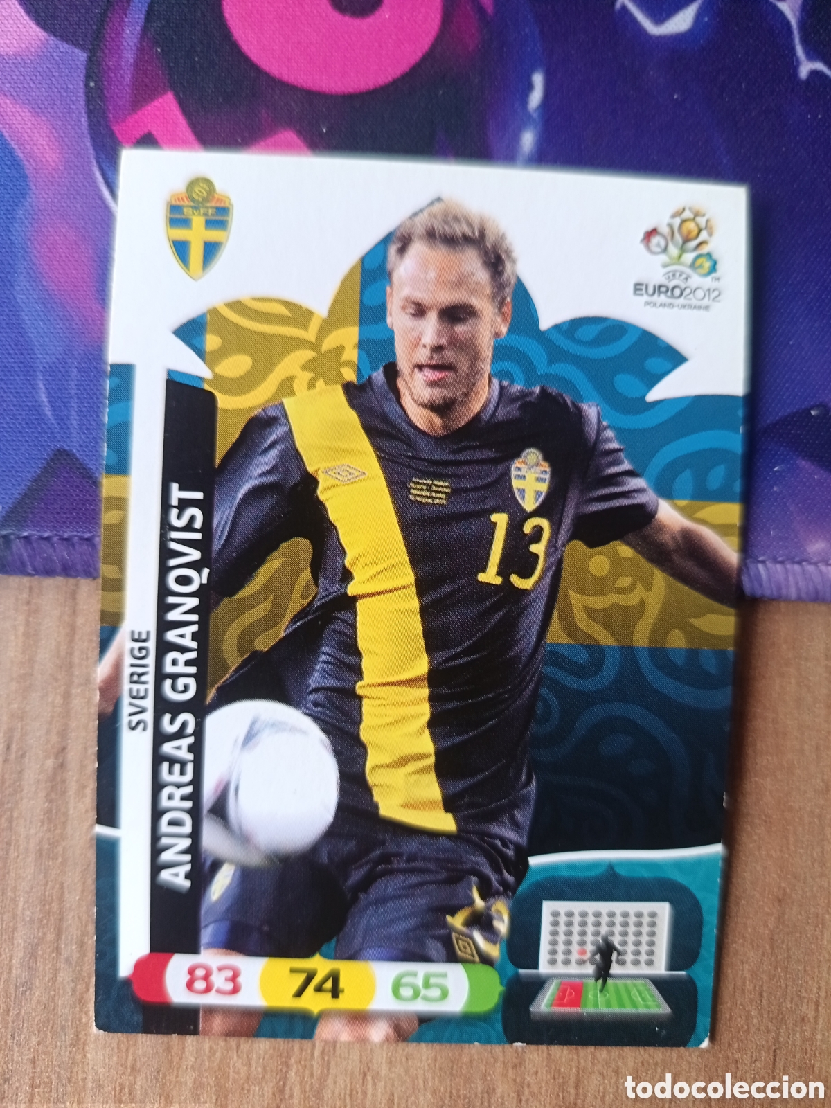 Cartes &agrave; collectionner de Football: Andreas UEFA EURO 2012 EURO2012 POLONIA UCRANIA ADRENALYN XL PANINI
