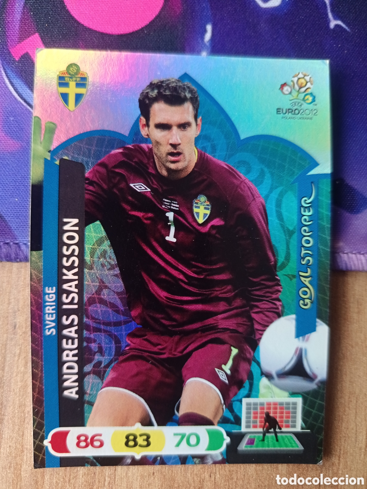 Fu&szlig;ball-Sticker: Andreas UEFA EURO 2012 EURO2012 POLONIA UCRANIA ADRENALYN XL PANINI