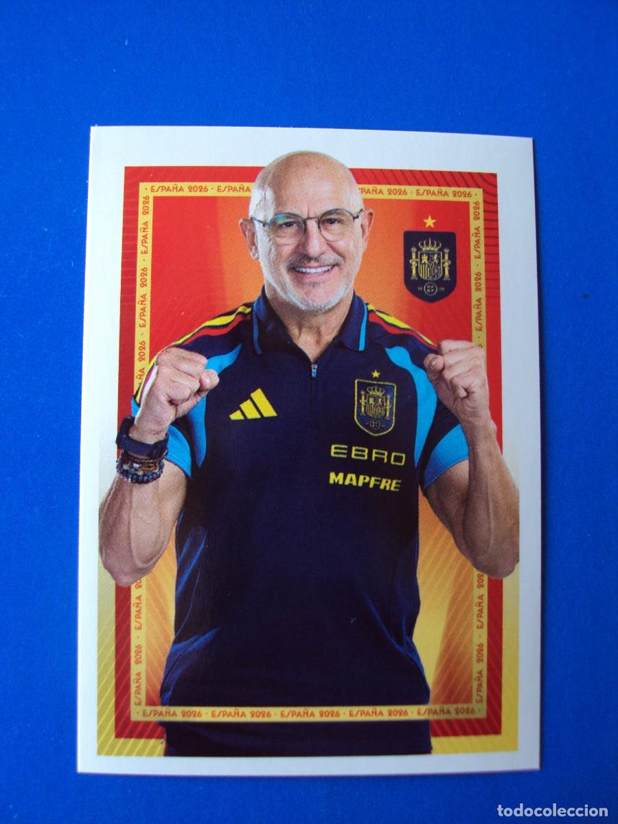 Fu&szlig;ball-Sticker: CROMO 7 DE LA FUENTE ESPA&Ntilde;A 2026 CARREFOUR MUNDIAL WORLD CUP SELECCI&Oacute;N ESPA&Ntilde;OLA PANINI NUEVO