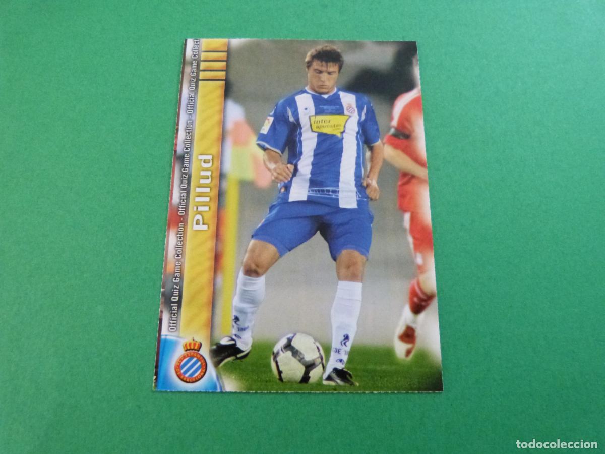 Cromos de f&uacute;tbol: TRADING CARD FUTBOL PILLUD R.C.D. ESPA&Ntilde;OL-ESPANYOL N&ordm; 250 FICHAS LIGA MUNDICROMO 2009-2010/09