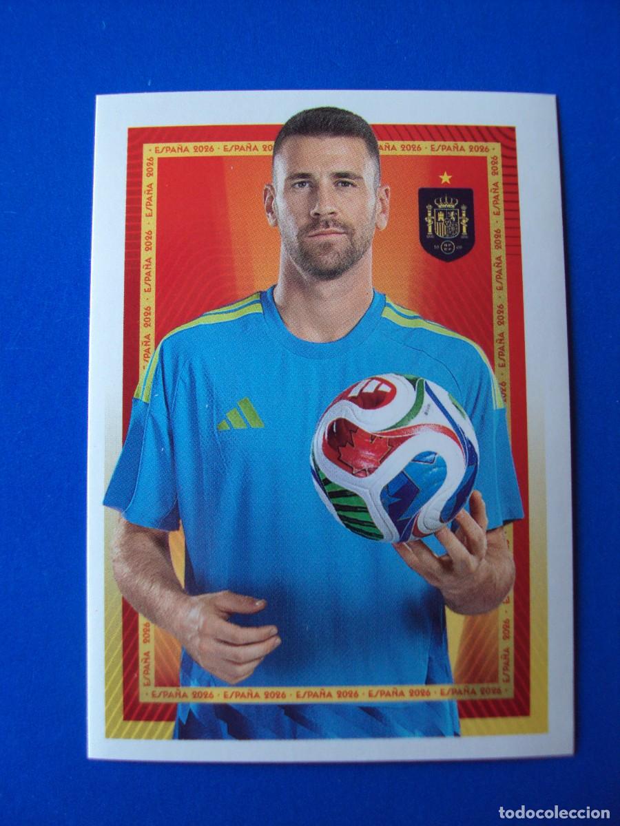 Cromos de f&uacute;tbol: CROMO 9 UNAI SIM&Oacute;N ESPA&Ntilde;A 2026 CARREFOUR MUNDIAL WORLD CUP SELECCI&Oacute;N ESPA&Ntilde;OLA PANINI NUEVO