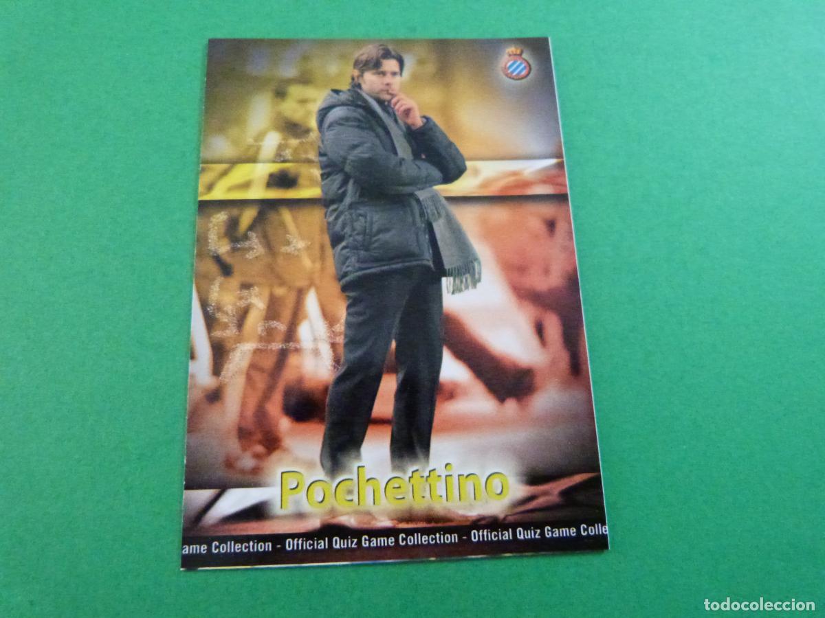 Cromos de f&uacute;tbol: TRADING CARD FUTBOL POCHETTINO R.C.D. ESPA&Ntilde;OL-ESPANYOL N&ordm; 246 FICHAS LIGA MUNDICROMO 2009-2010/09