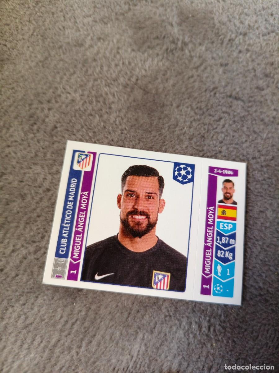 Cromos de f&uacute;tbol: 37 CHAMPIONS LEAGUE 2014 15 MIGUEL &Aacute;NGEL MOY&Agrave; ATL&Eacute;TICO DE MADRID STICKER PANINI 14 2015 UCL AAM