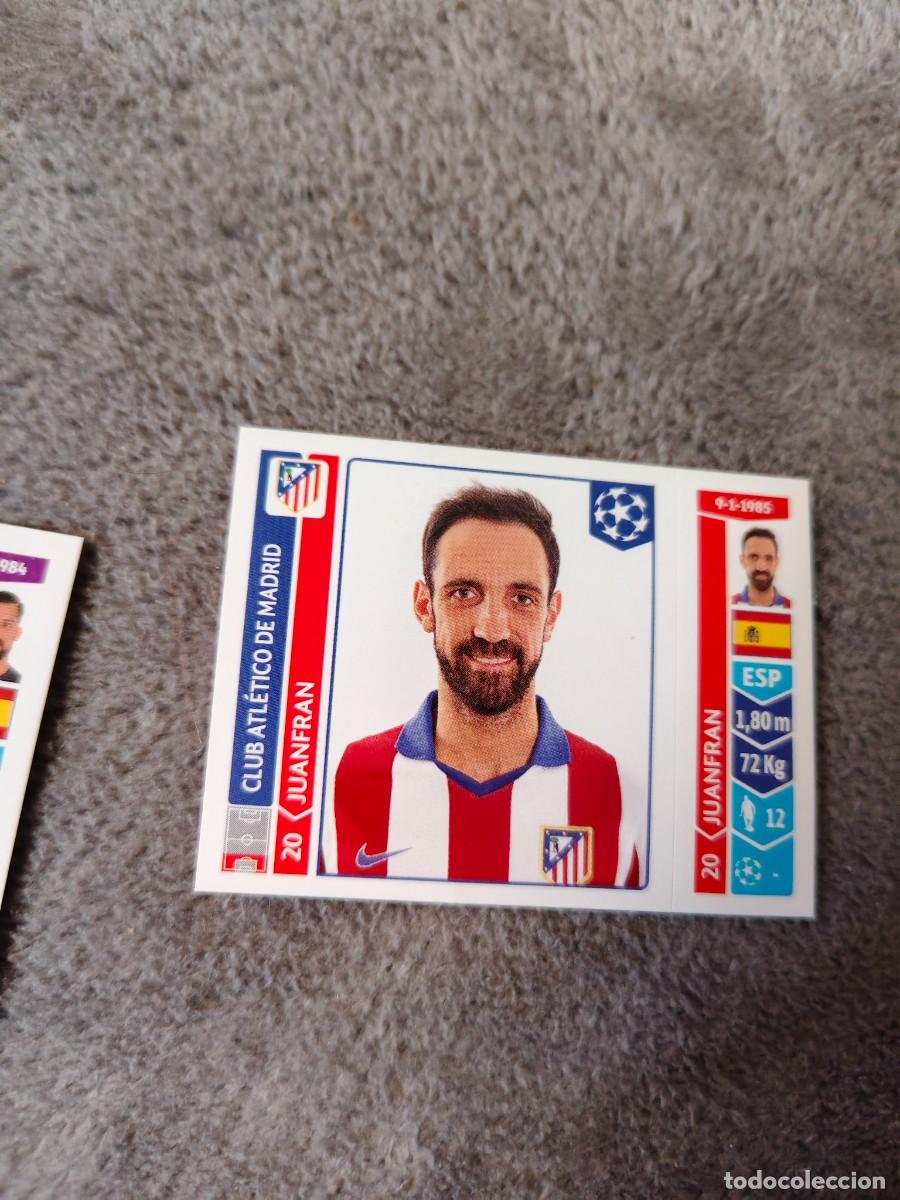 Cromos de f&uacute;tbol: 38 CHAMPIONS LEAGUE 2014 15 JUANFRAN ATL&Eacute;TICO DE MADRID STICKER PANINI 14 2015 UCL AAM