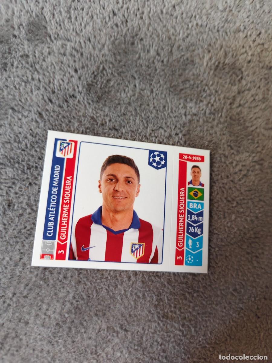 Cromos de f&uacute;tbol: 41 CHAMPIONS LEAGUE 2014 15 GUILHERME SIQUEIRA ATL&Eacute;TICO DE MADRID STICKER PANINI 14 2015 UCL AAM