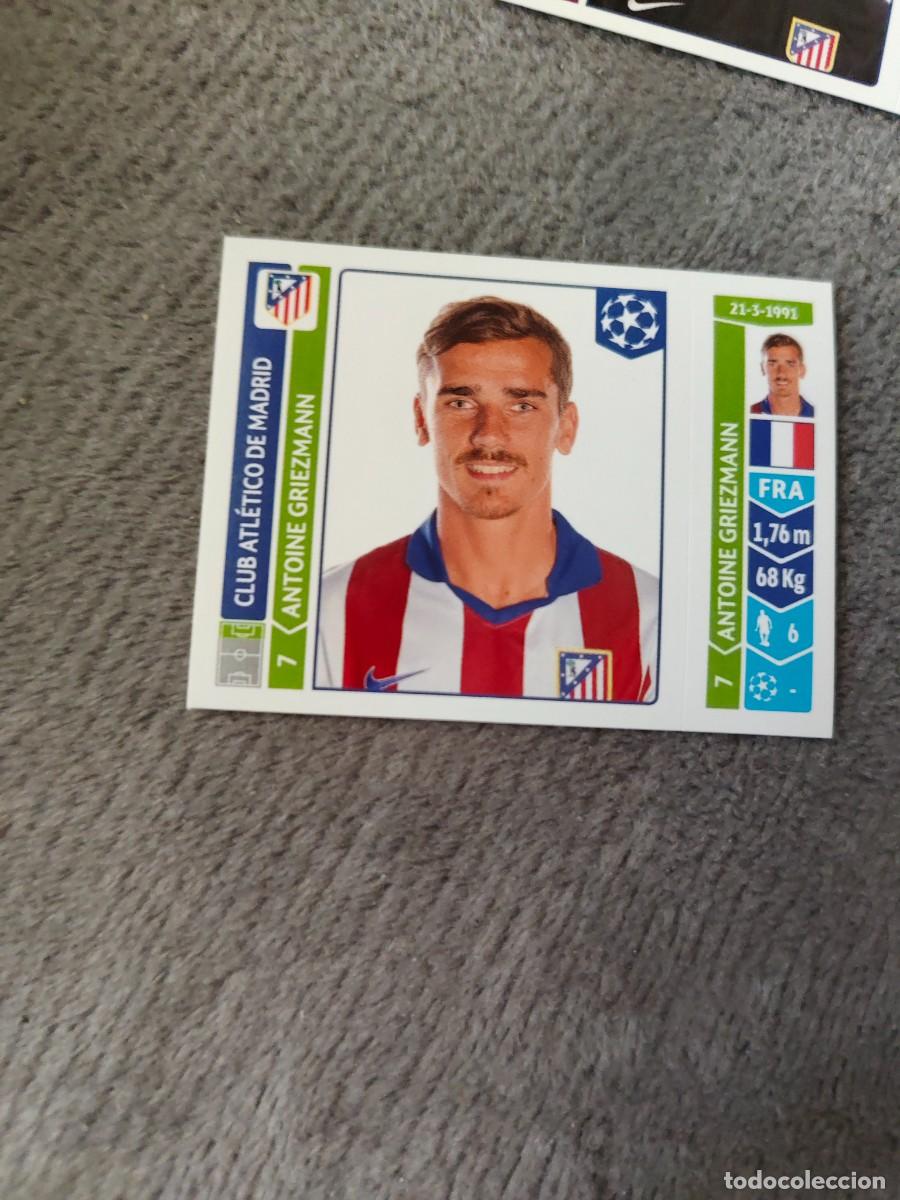 Cromos de f&uacute;tbol: 45 CHAMPIONS LEAGUE 2014 15 ANTOINE GRIEZMANN ATL&Eacute;TICO DE MADRID STICKER PANINI 14 2015 UCL AAM