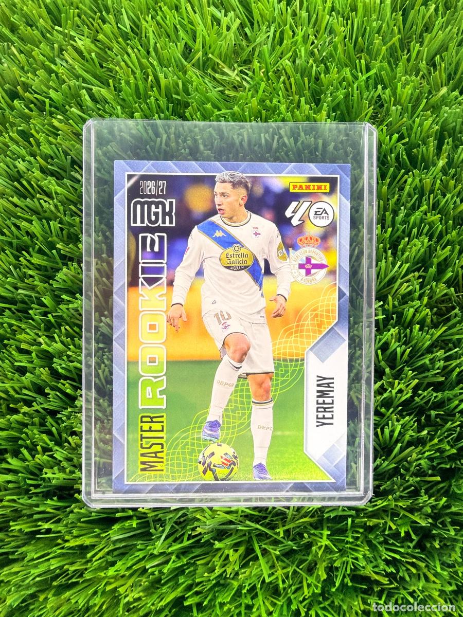 Cromos de f&uacute;tbol: N&ordm; 423 Yeremay Master Rookie RC Deportivo Megacracks 26 27