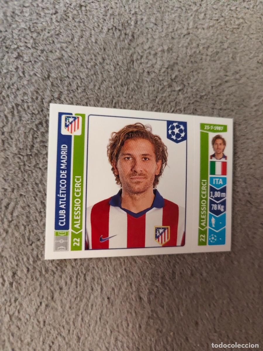 Cromos de f&uacute;tbol: 53 CHAMPIONS LEAGUE 2014 15 ALESSIO CERCI ATL&Eacute;TICO DE MADRID STICKER PANINI 14 2015 UCL AAM