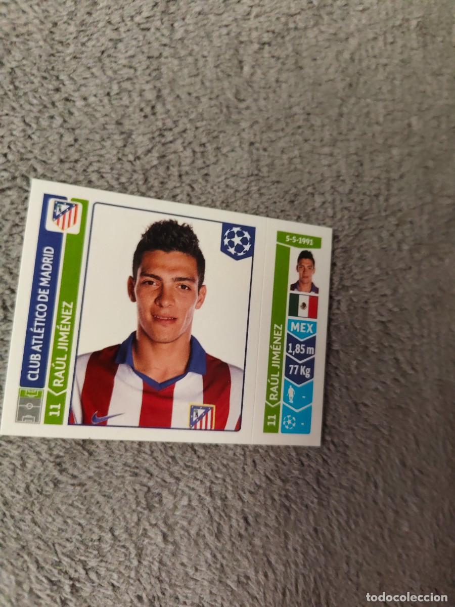 Cromos de f&uacute;tbol: 54 CHAMPIONS LEAGUE 2014 15 RA&Uacute;L JIM&Eacute;NEZ ATL&Eacute;TICO DE MADRID STICKER PANINI 14 2015 UCL AAM