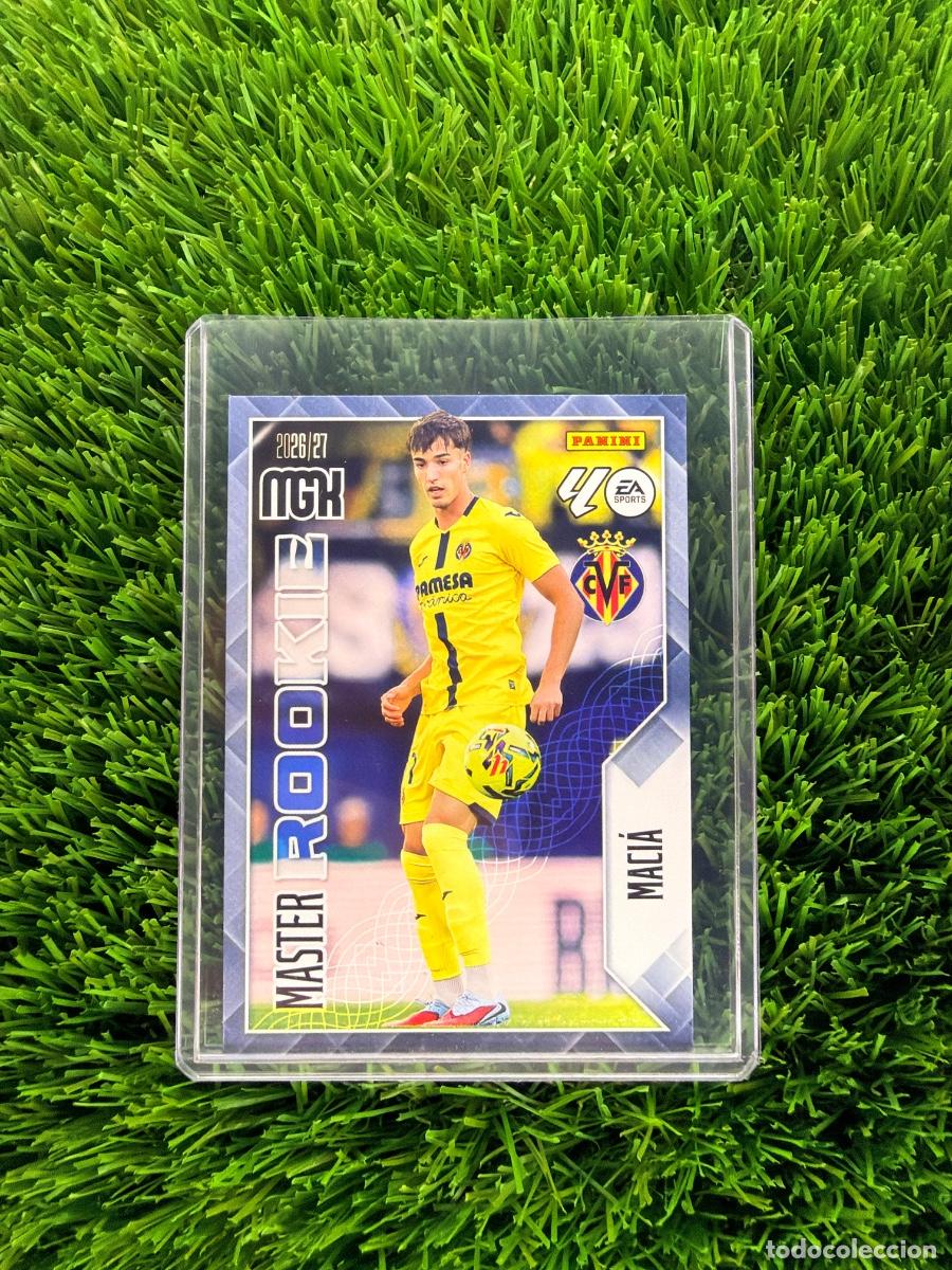 Cromos de f&uacute;tbol: N&ordm; 417 Mac&iacute;a Master Rookie Villarreal CF Megacracks 26 27