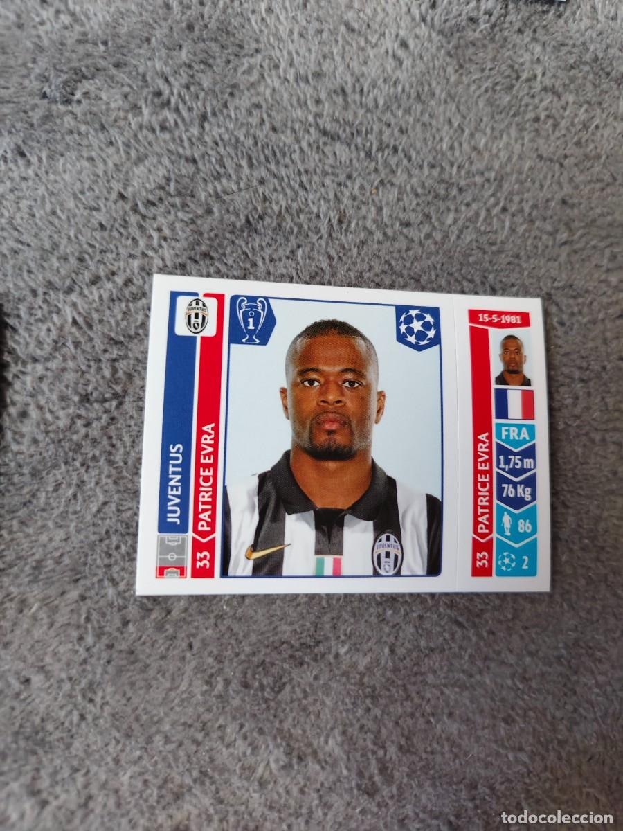 Cromos de f&uacute;tbol: 59 CHAMPIONS LEAGUE 2014 15 PATRICE EVRA JUVENTUS STICKER PANINI 14 2015 UCL AAM
