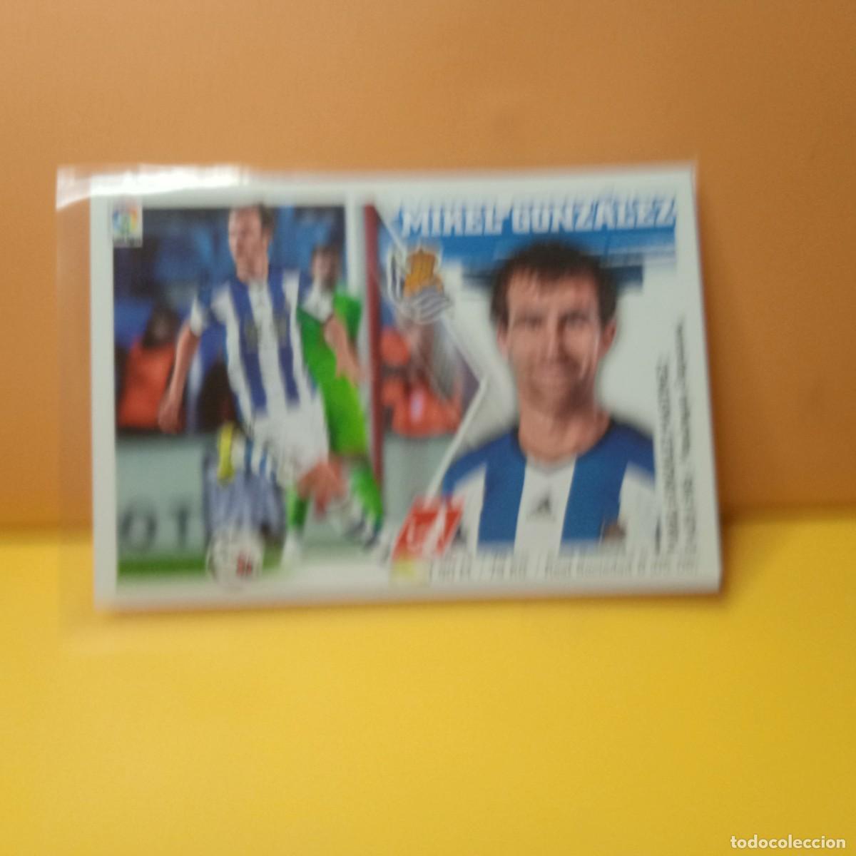Cromos de f&uacute;tbol: EDICIONES ESTE 2015 2016 15 16 REAL SOCIEDAD MIKEL GONZ&Aacute;LEZ 8