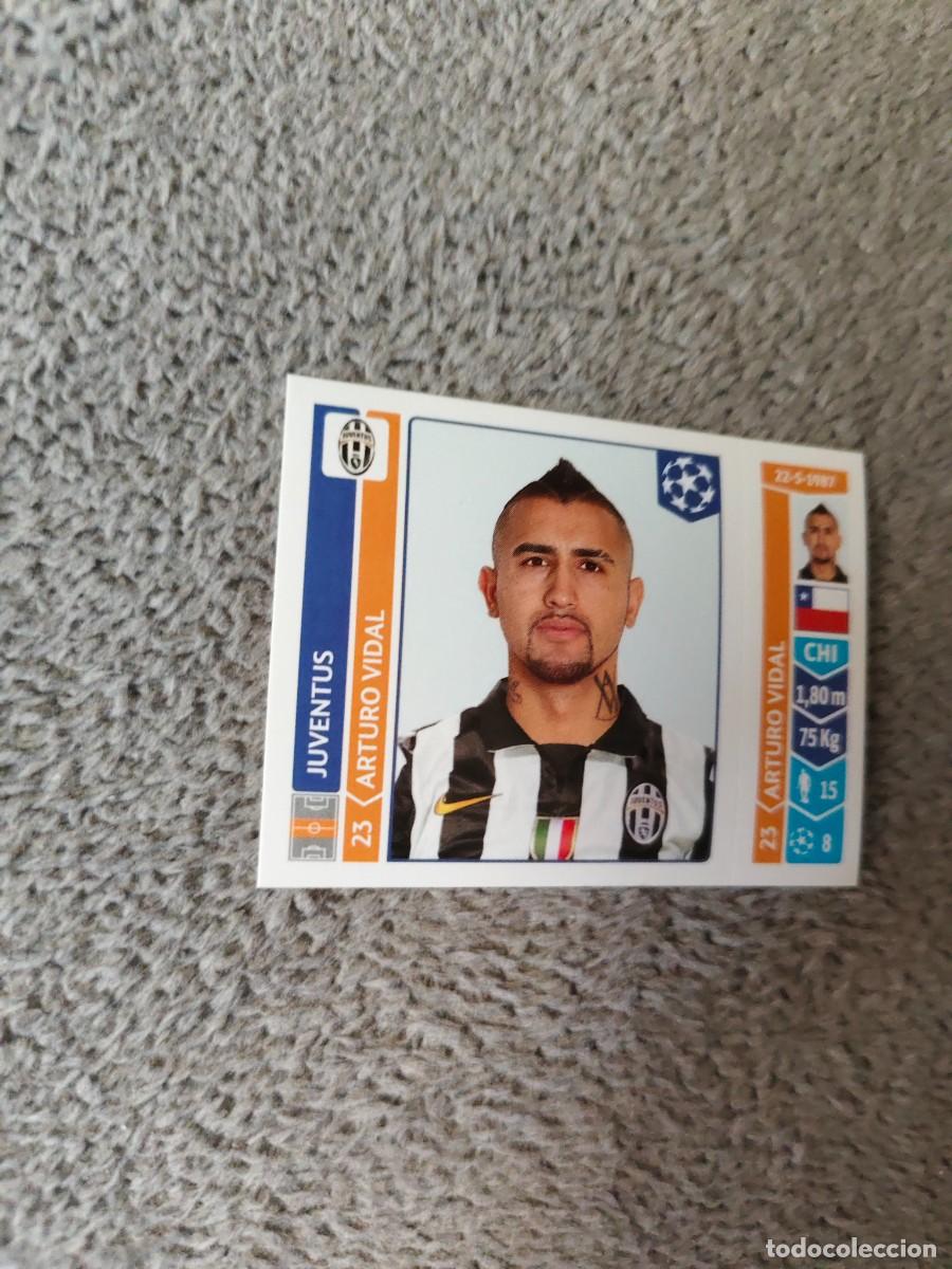 Cromos de f&uacute;tbol: 60 CHAMPIONS LEAGUE 2014 15 ARTURO VIDAL JUVENTUS STICKER PANINI 14 2015 UCL AAM