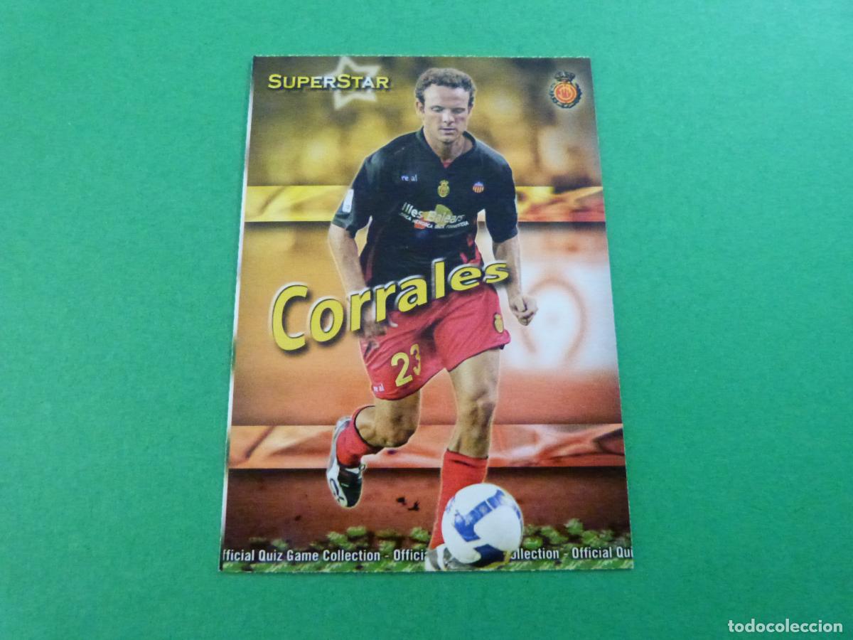 Cromos de f&uacute;tbol: TRADING CARD FUTBOL CORRALES R.C.D. MALLORCA MATE N&ordm; 241 FICHAS LIGA MUNDICROMO 2009-2010/09-10