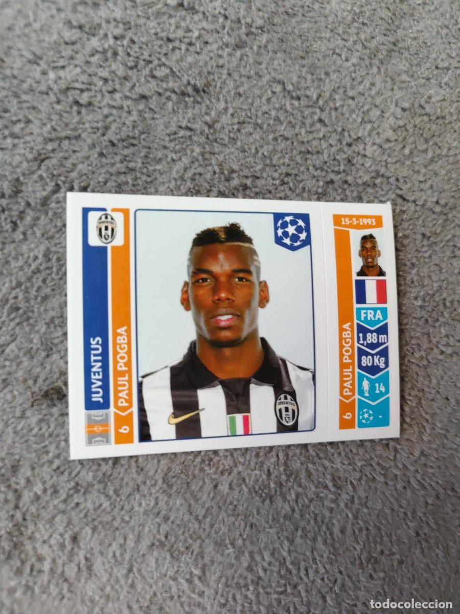 Cromos de f&uacute;tbol: 62 CHAMPIONS LEAGUE 2014 15 PAUL POGBA JUVENTUS STICKER PANINI 14 2015 UCL AAM