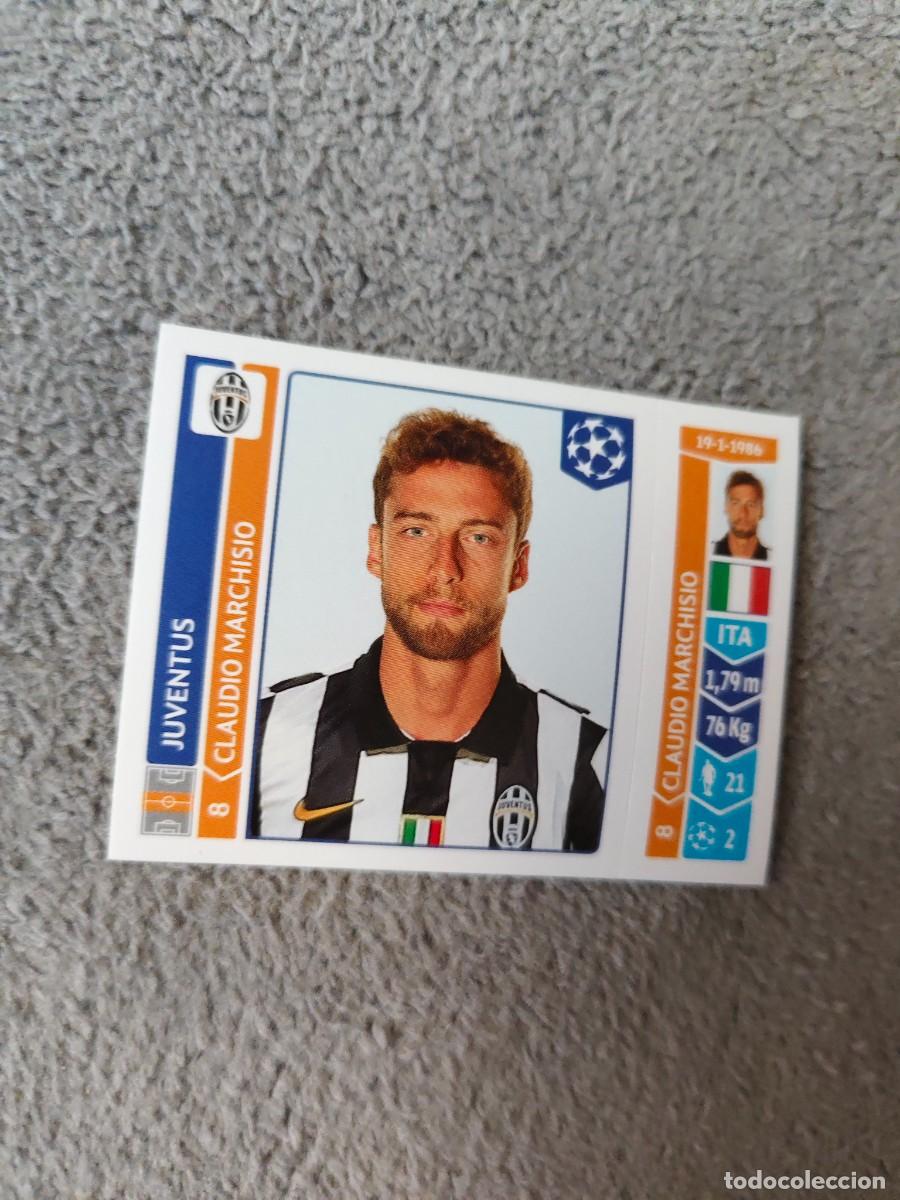 Cromos de f&uacute;tbol: 63 CHAMPIONS LEAGUE 2014 15 CLAUDIO MARCHISIO JUVENTUS STICKER PANINI 14 2015 UCL AAM