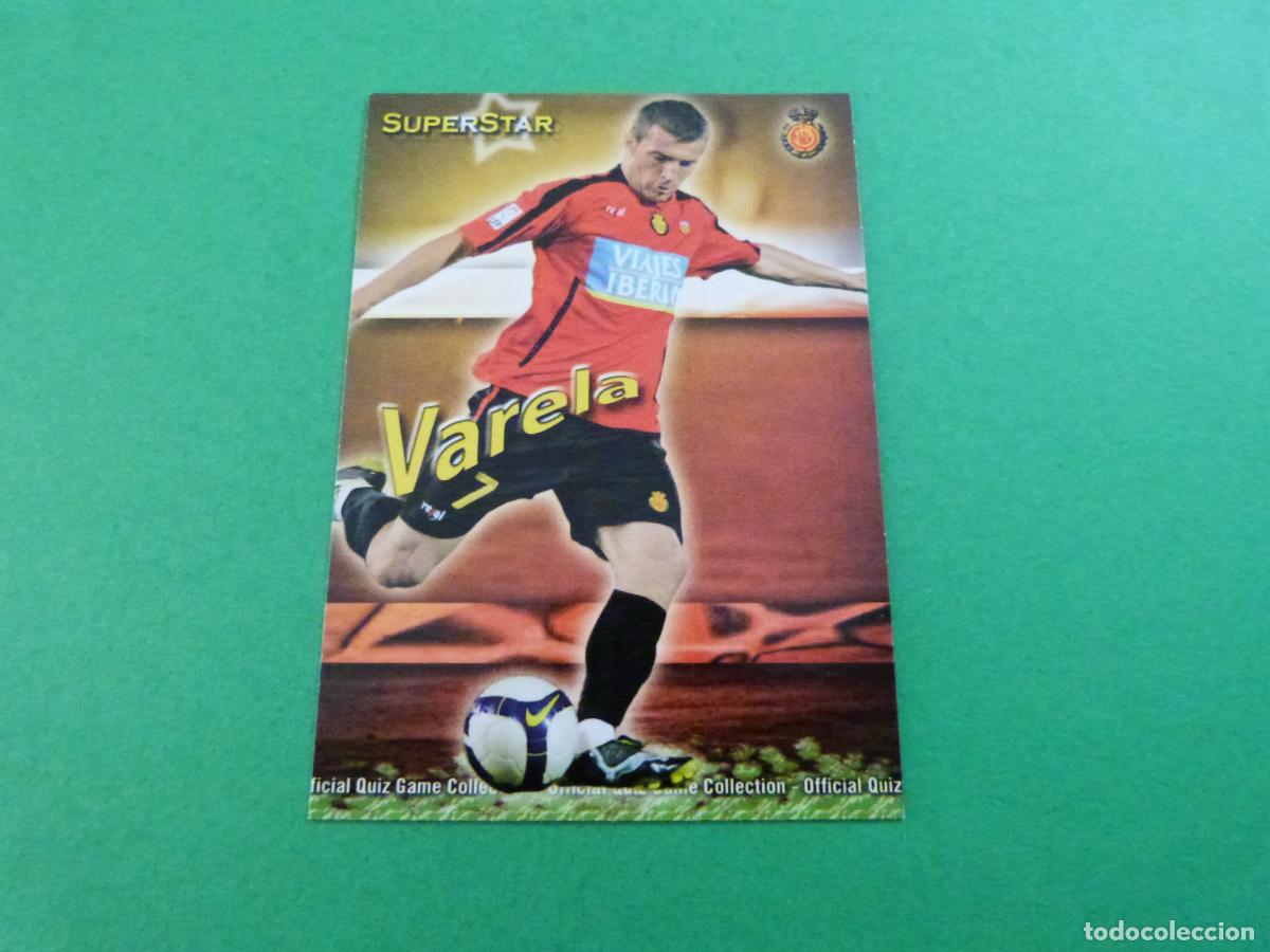 Cromos de f&uacute;tbol: TRADING CARD FUTBOL VARELA R.C.D. MALLORCA MATE N&ordm; 240 FICHAS LIGA MUNDICROMO 2009-2010/09-10