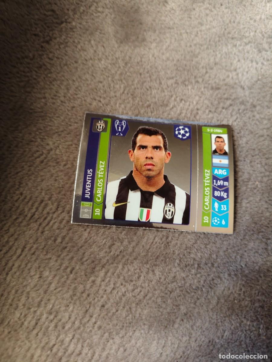 Fu&szlig;ball-Sticker: 64 CHAMPIONS LEAGUE 2014 15 CARLOS T&Eacute;VEZ JUVENTUS STICKER PANINI 14 2015 UCL AAM