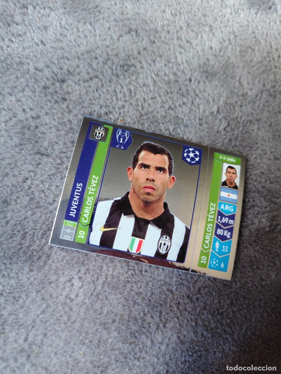 Fu&szlig;ball-Sticker: 64 CHAMPIONS LEAGUE 2014 15 CARLOS T&Eacute;VEZ JUVENTUS STICKER PANINI 14 2015 UCL AAM