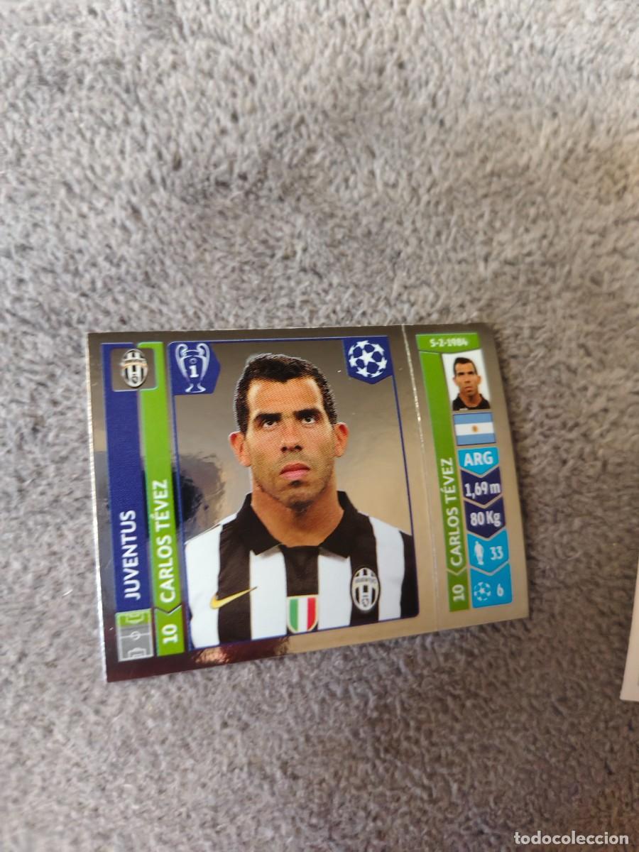 Fu&szlig;ball-Sticker: 64 CHAMPIONS LEAGUE 2014 15 CARLOS T&Eacute;VEZ JUVENTUS STICKER PANINI 14 2015 UCL AAM