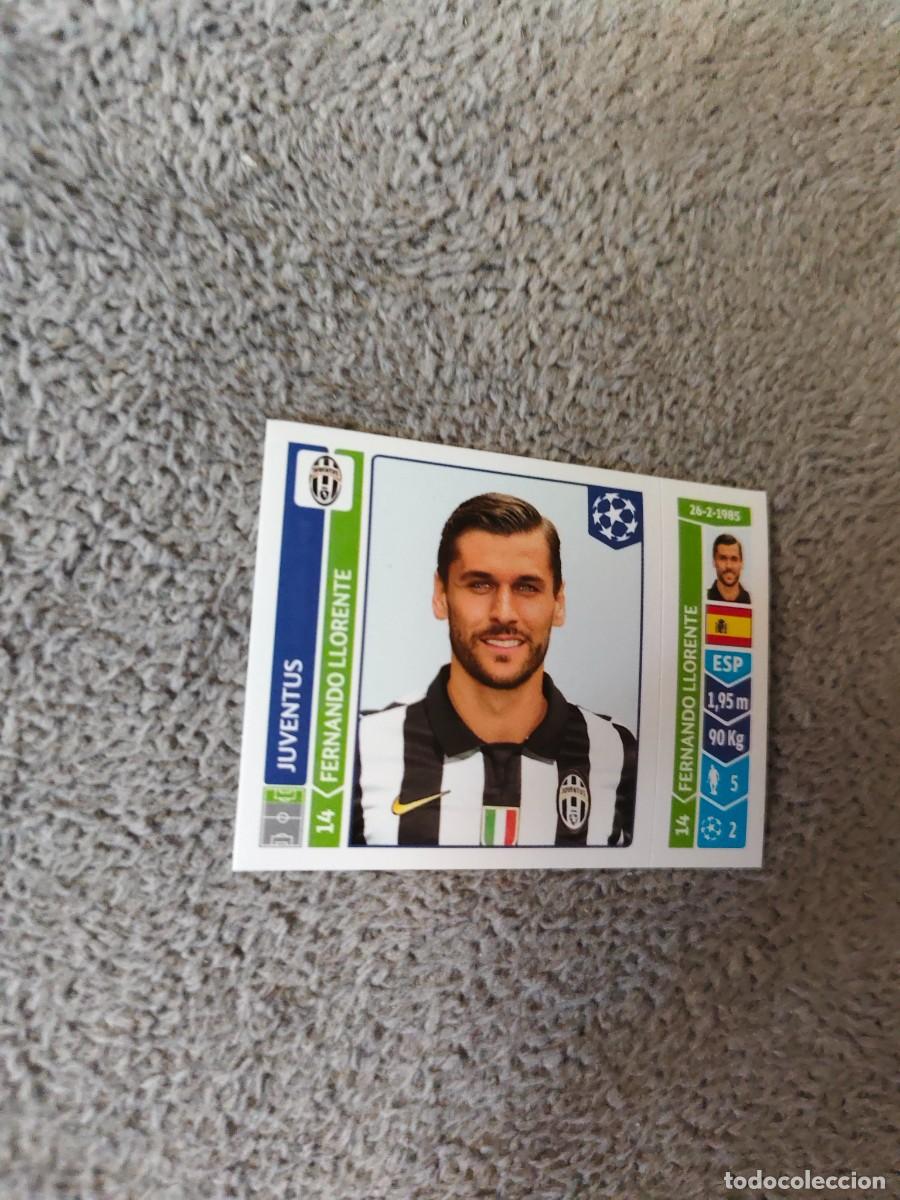Cromos de f&uacute;tbol: 65 CHAMPIONS LEAGUE 2014 15 FERNANDO LLORENTE JUVENTUS STICKER PANINI 14 2015 UCL AAM