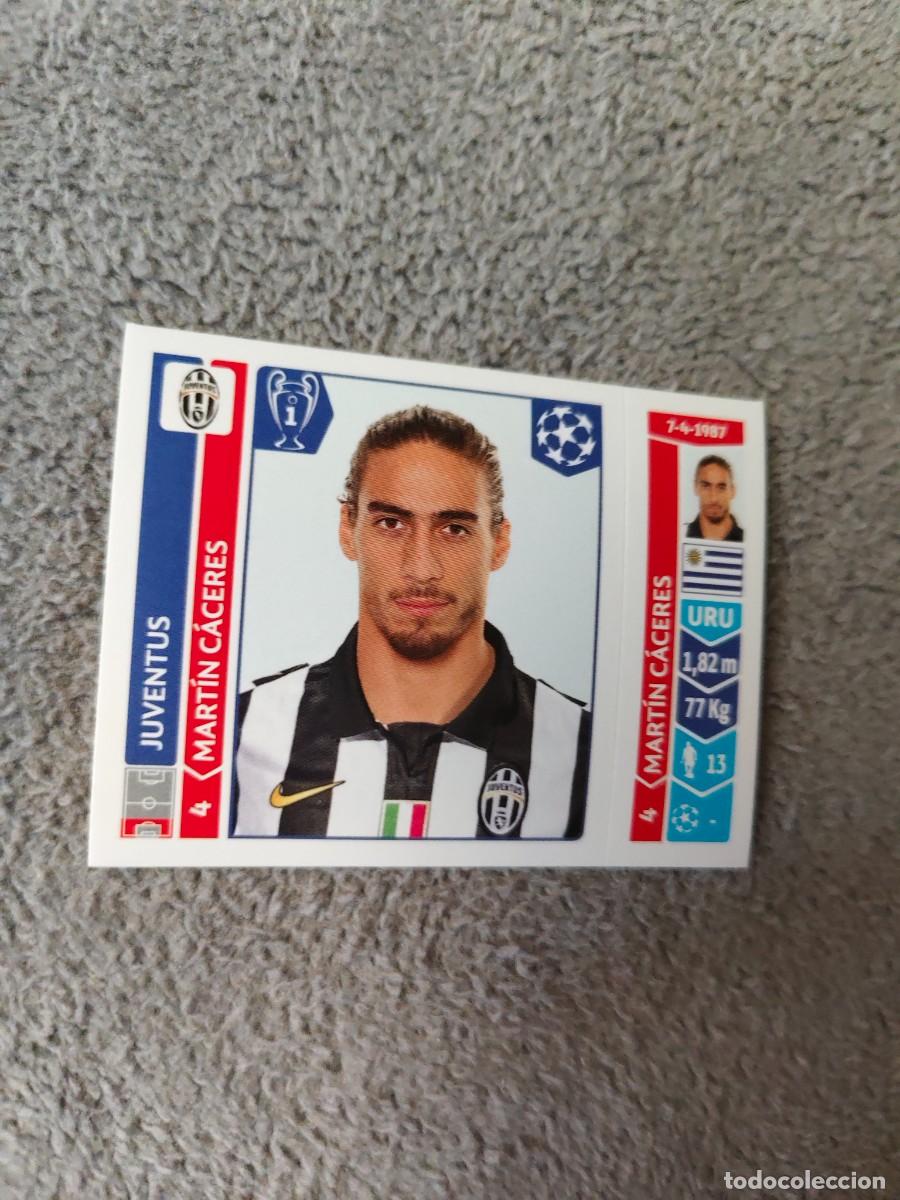Cromos de f&uacute;tbol: 68 CHAMPIONS LEAGUE 2014 15 MART&Iacute;N C&Aacute;CERES JUVENTUS STICKER PANINI 14 2015 UCL AAM