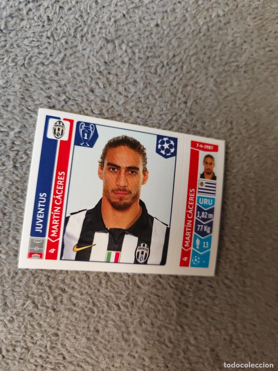 Cromos de f&uacute;tbol: 68 CHAMPIONS LEAGUE 2014 15 MART&Iacute;N C&Aacute;CERES JUVENTUS STICKER PANINI 14 2015 UCL AAM