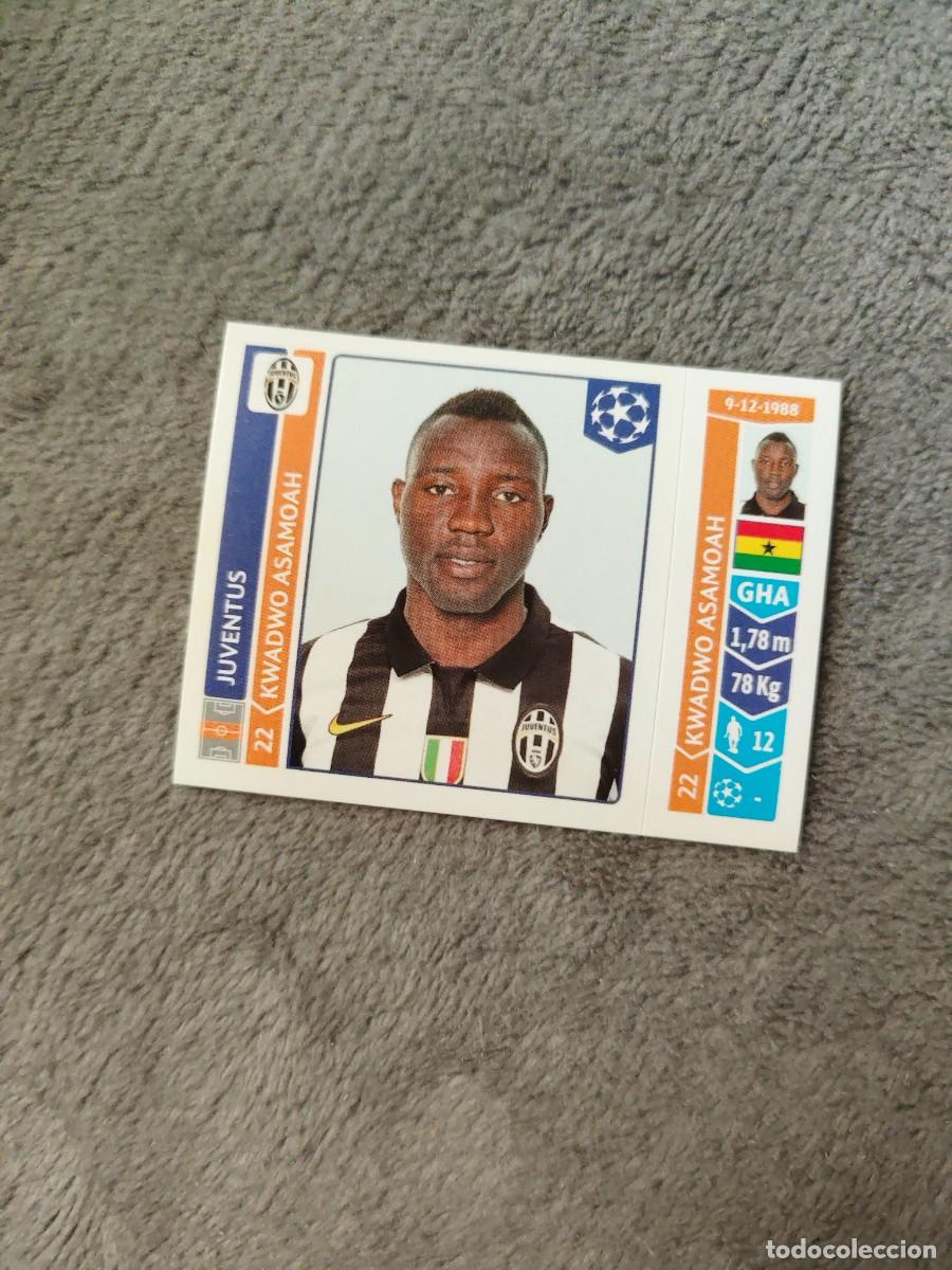 Cromos de f&uacute;tbol: 69 CHAMPIONS LEAGUE 2014 15 KWADWO ASAMOAH JUVENTUS STICKER PANINI 14 2015 UCL AAM