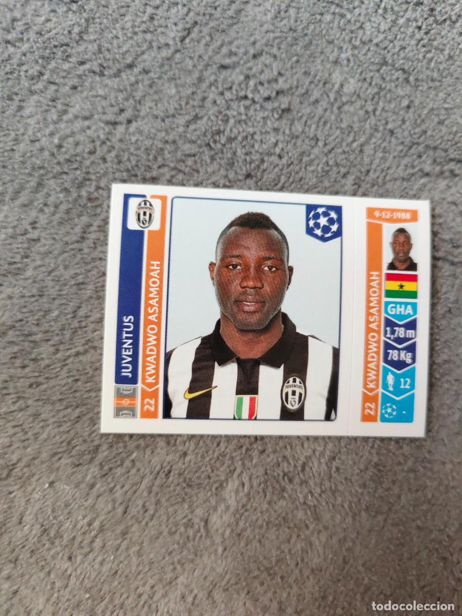 Cromos de f&uacute;tbol: 69 CHAMPIONS LEAGUE 2014 15 KWADWO ASAMOAH JUVENTUS STICKER PANINI 14 2015 UCL AAM