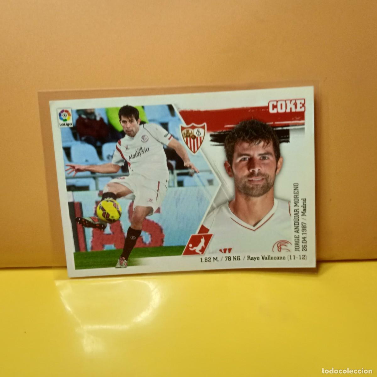 Cromos de f&uacute;tbol: EDICIONES ESTE 2015 2016 15 16 SEVILLA F.C COKE 5