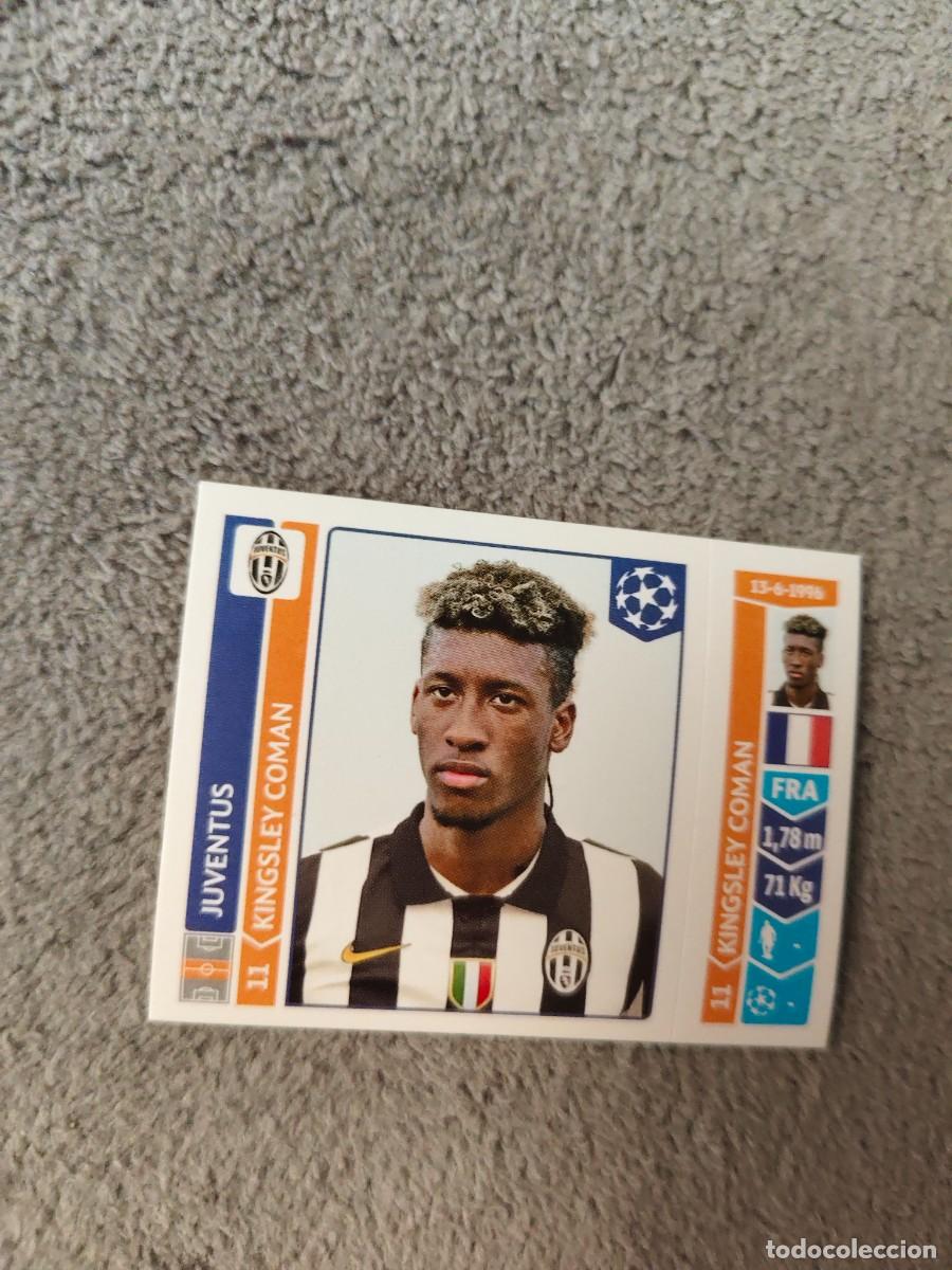 Cromos de f&uacute;tbol: 70 CHAMPIONS LEAGUE 2014 15 KINGSLEY COMAN JUVENTUS STICKER PANINI 14 2015 UCL AAM
