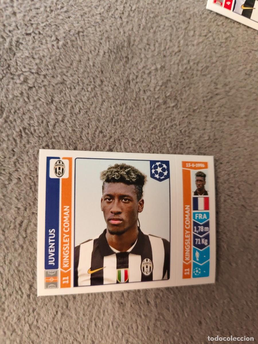 Cromos de f&uacute;tbol: 70 CHAMPIONS LEAGUE 2014 15 KINGSLEY COMAN JUVENTUS STICKER PANINI 14 2015 UCL AAM