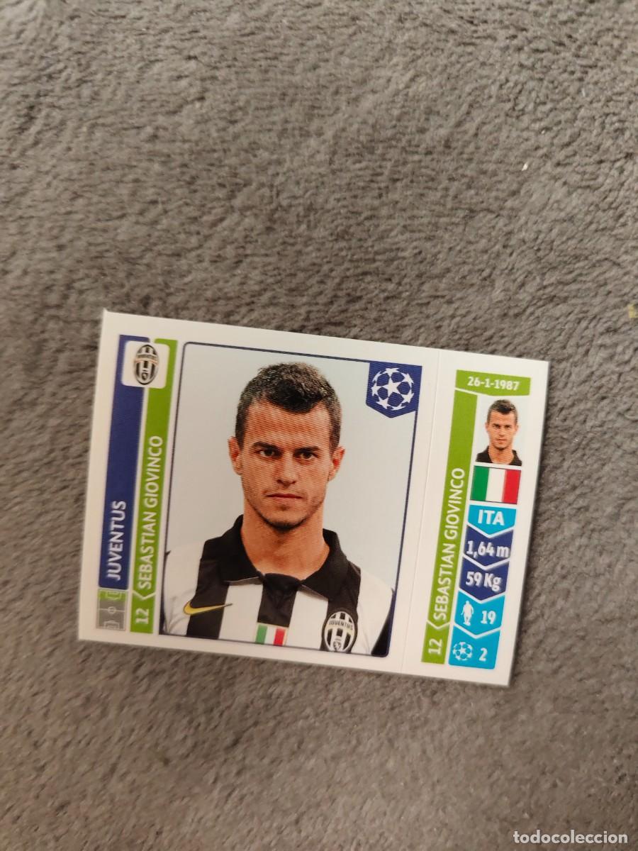 Cromos de f&uacute;tbol: 71 CHAMPIONS LEAGUE 2014 15 SEBASTIAN GIOVINCO JUVENTUS STICKER PANINI 14 2015 UCL AAM